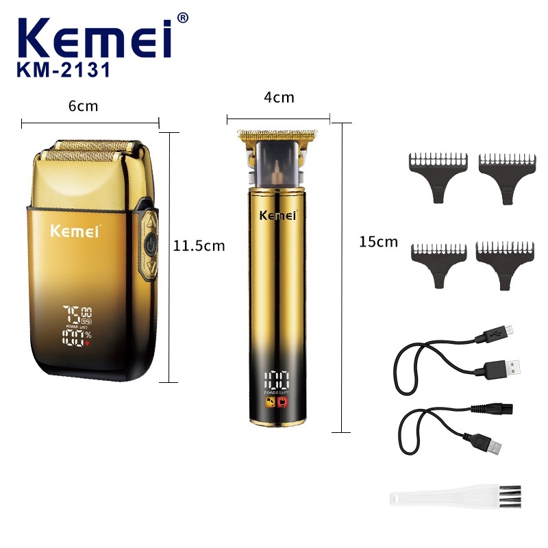 Epilator Wireless - kemei Professional Multi-functional hair clipper and