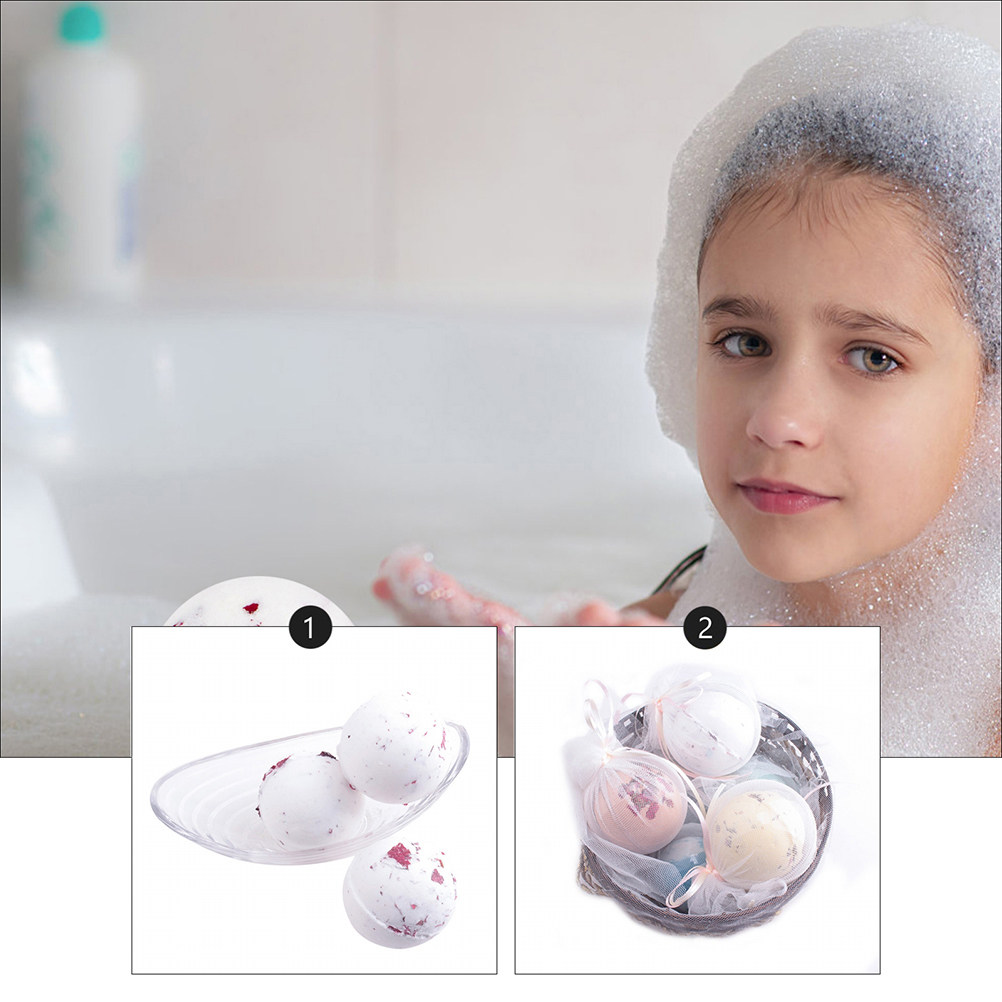 2Pcs Rose Bubble Milk White Co - Relax - Spa & Wellness review and price
