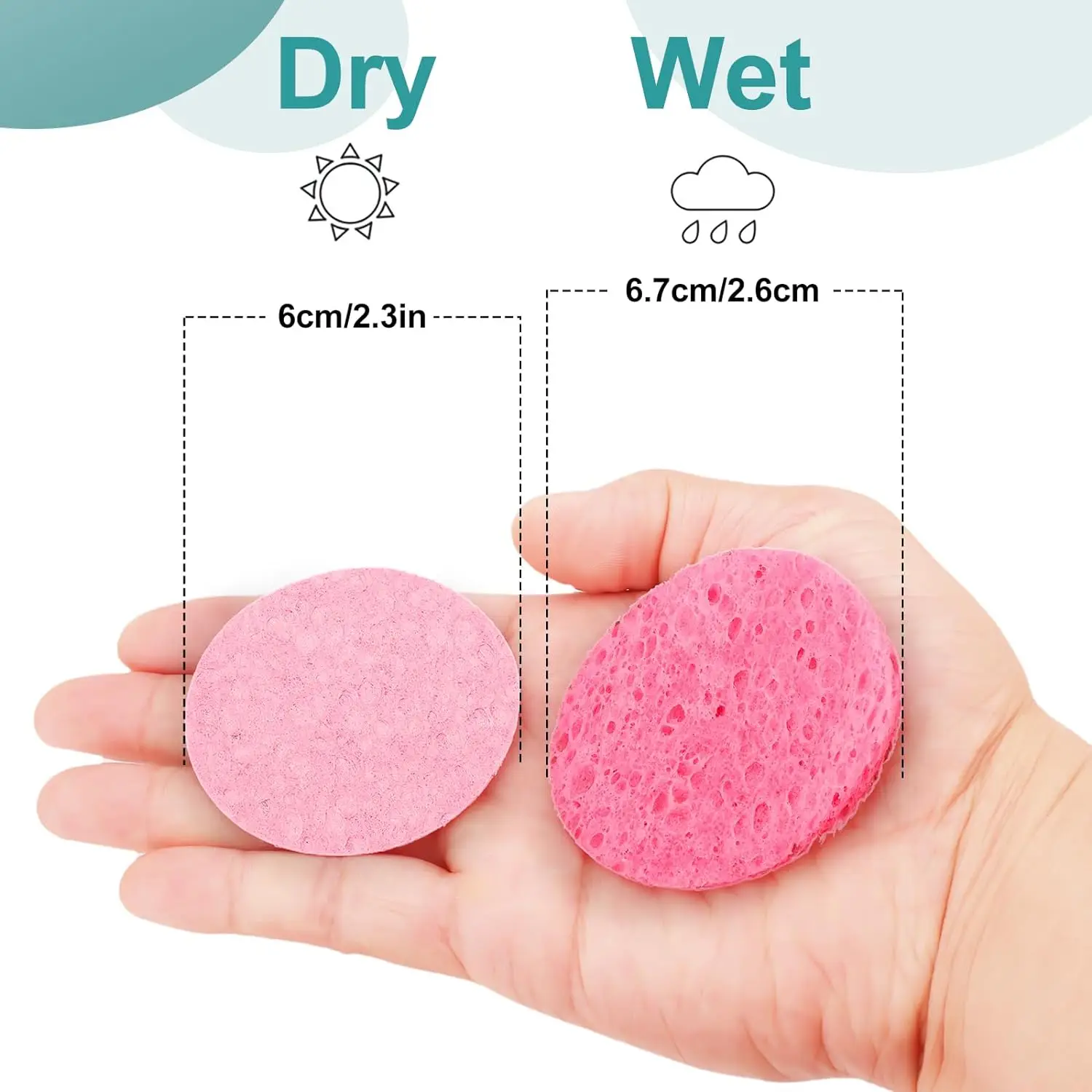 50/500PC Natural Cellulose Fac - Spa Wellness Locations review and price