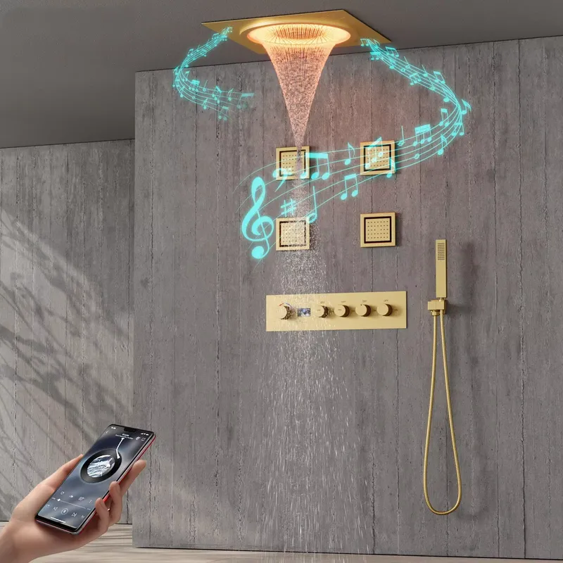 Smart LED Shower Set Bathroom  - Spa & Wellness Hotel Fitak * * * * review and price