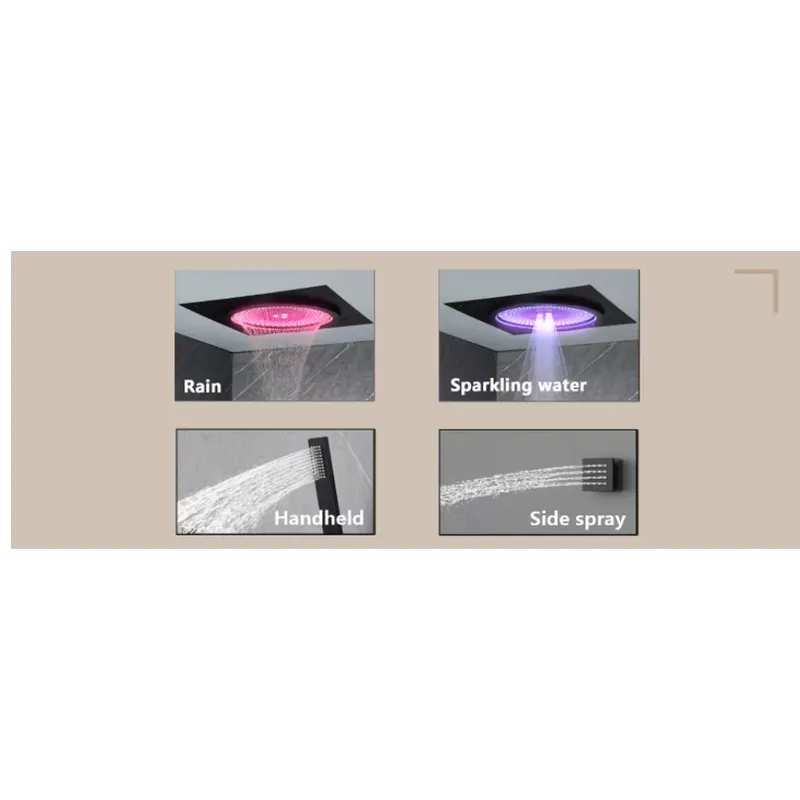 Smart LED Shower Set Bathroom  - Spa & Wellness Hotel Fitak * * * * review and price