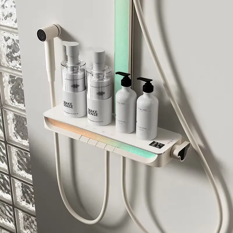 Brass Digital Waterfall Shower - Spa & Wellness Hotel Fitak * * * * review and price