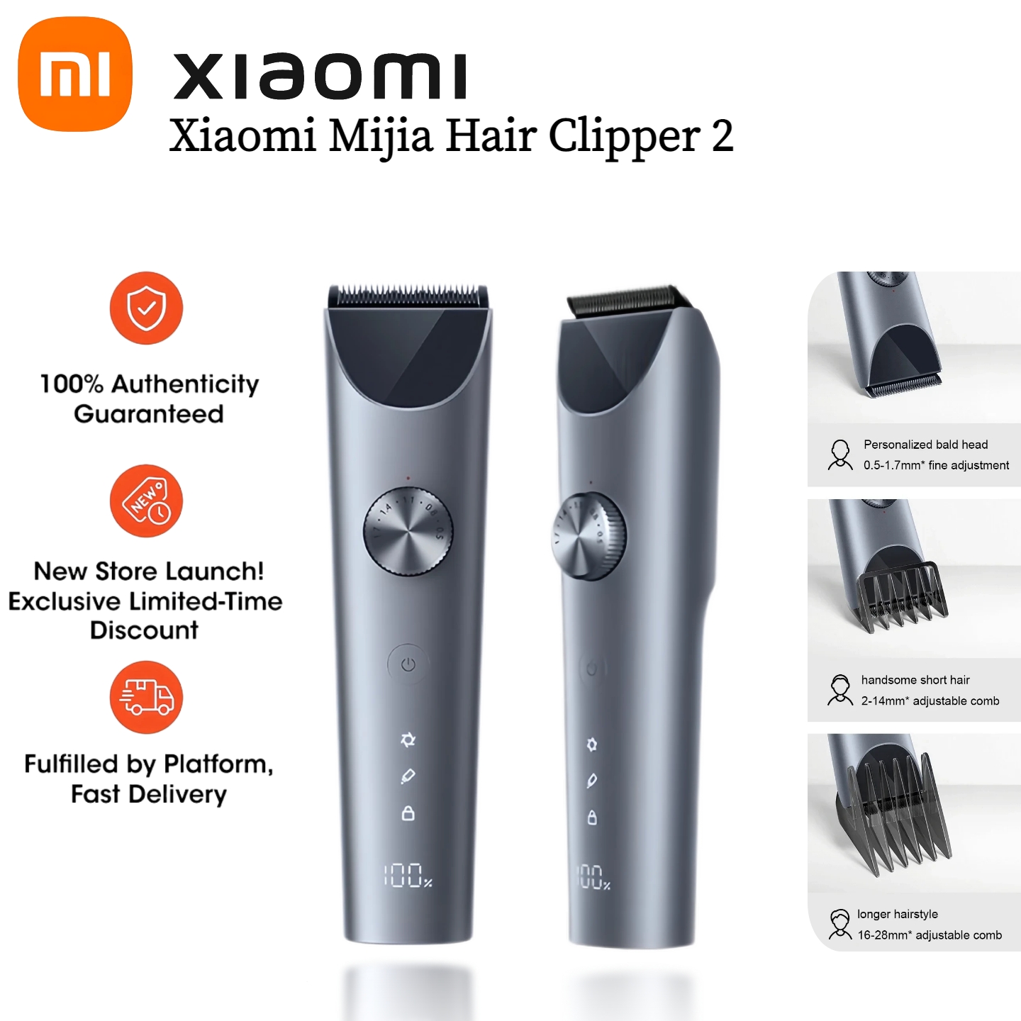 Xiaomi Hair Clipper 2 Wireless - Epilator Wireless review and price