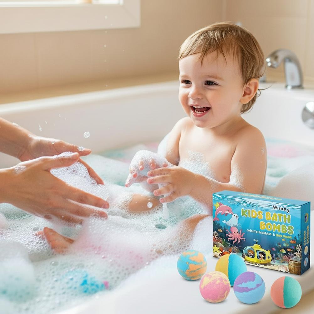 6pcs/Box Colorful Bath Bombs,  - Relax - Spa & Wellness review and price