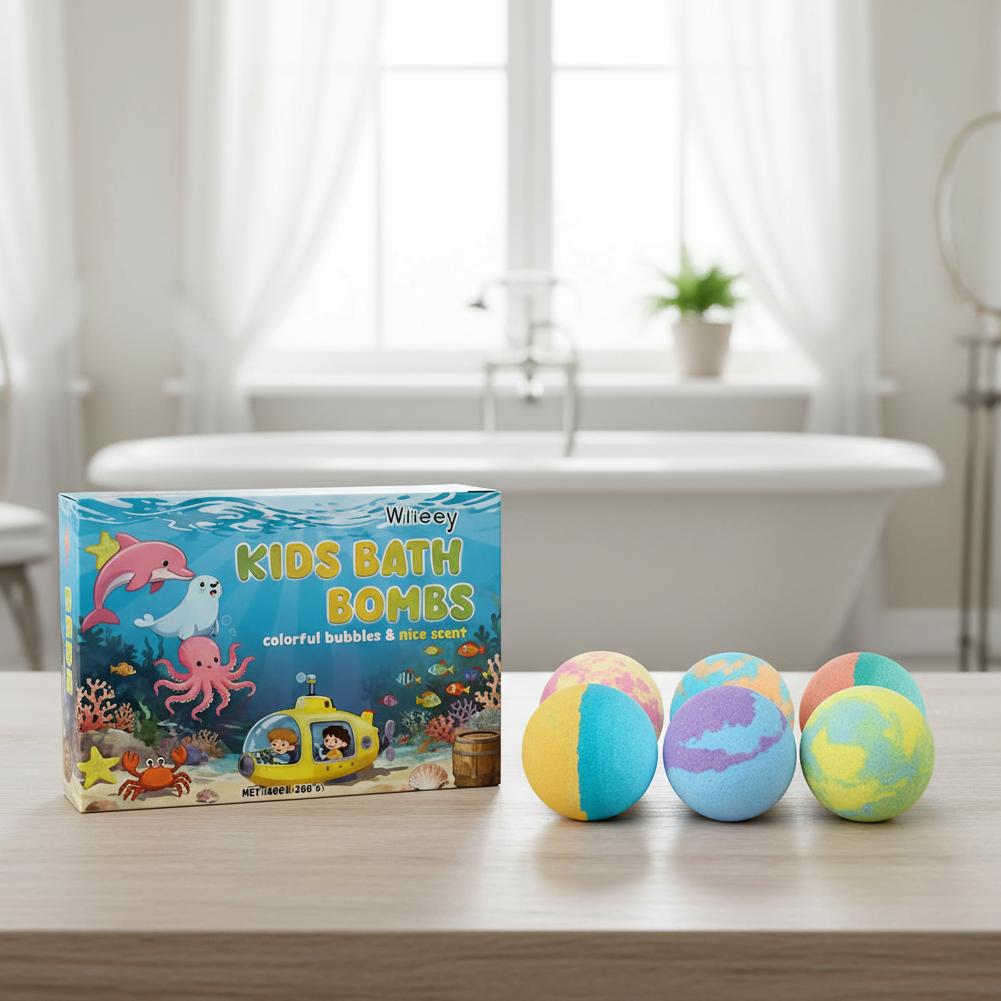 6pcs/Box Colorful Bath Bombs,  - Relax - Spa & Wellness review and price