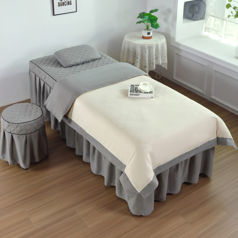 4pcs Rose Beauty Salon Bedding - Spa Wellness Locations review and price