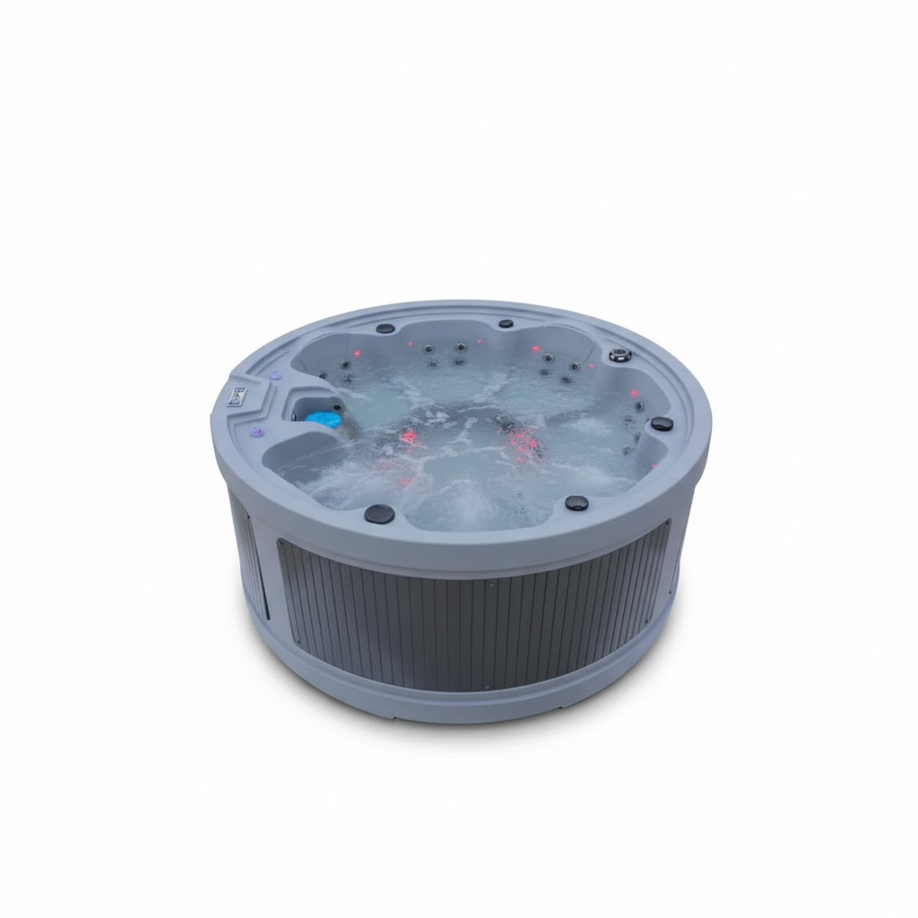 7 Person Hot Tub, Round Massag - Relax - Spa & Wellness review and price